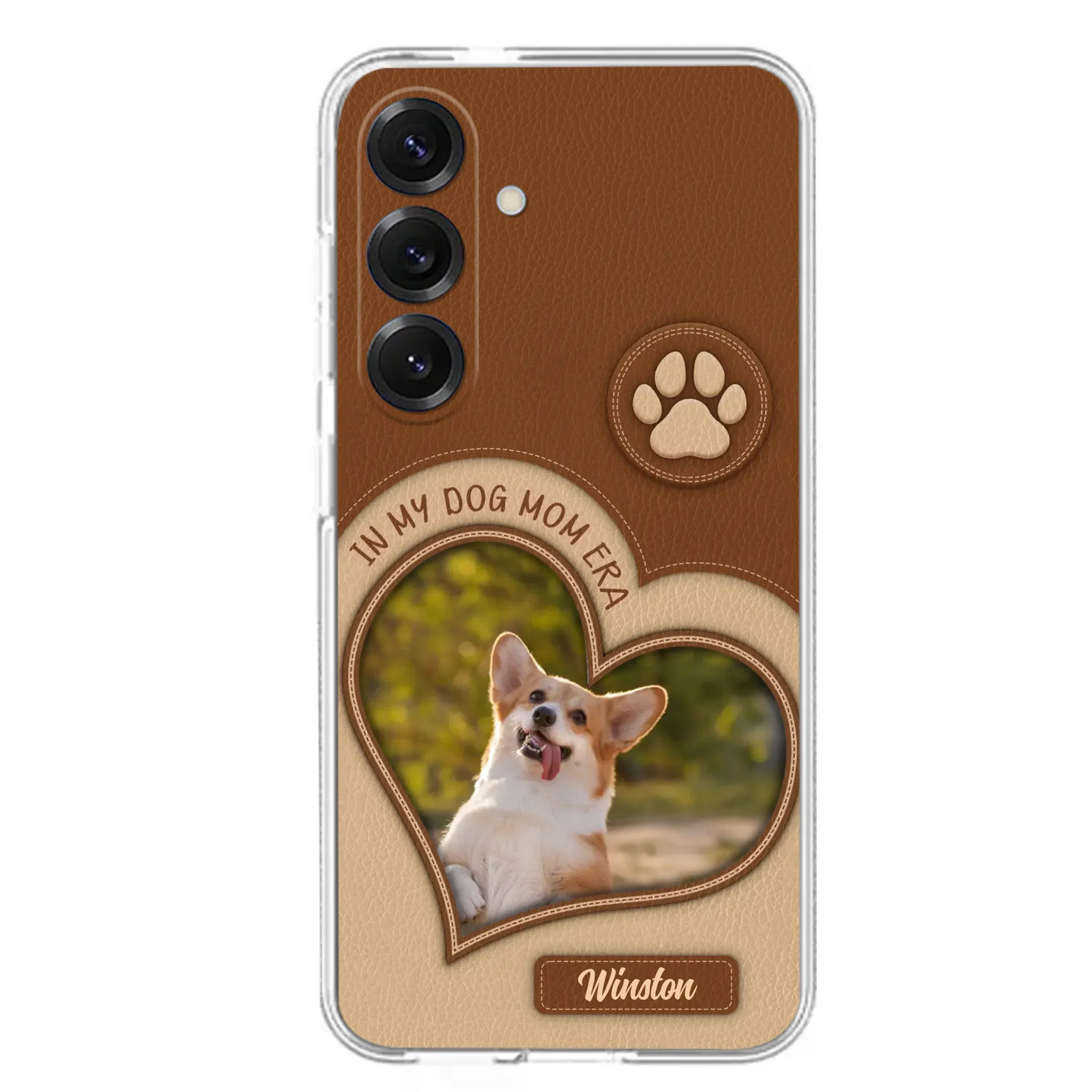 Custom Personalized In My Dog Mom Era Phone Case - Upload Photo - Gift Idea For Dog Lover/ Mother's Day - Case For iPhone/ Samsung