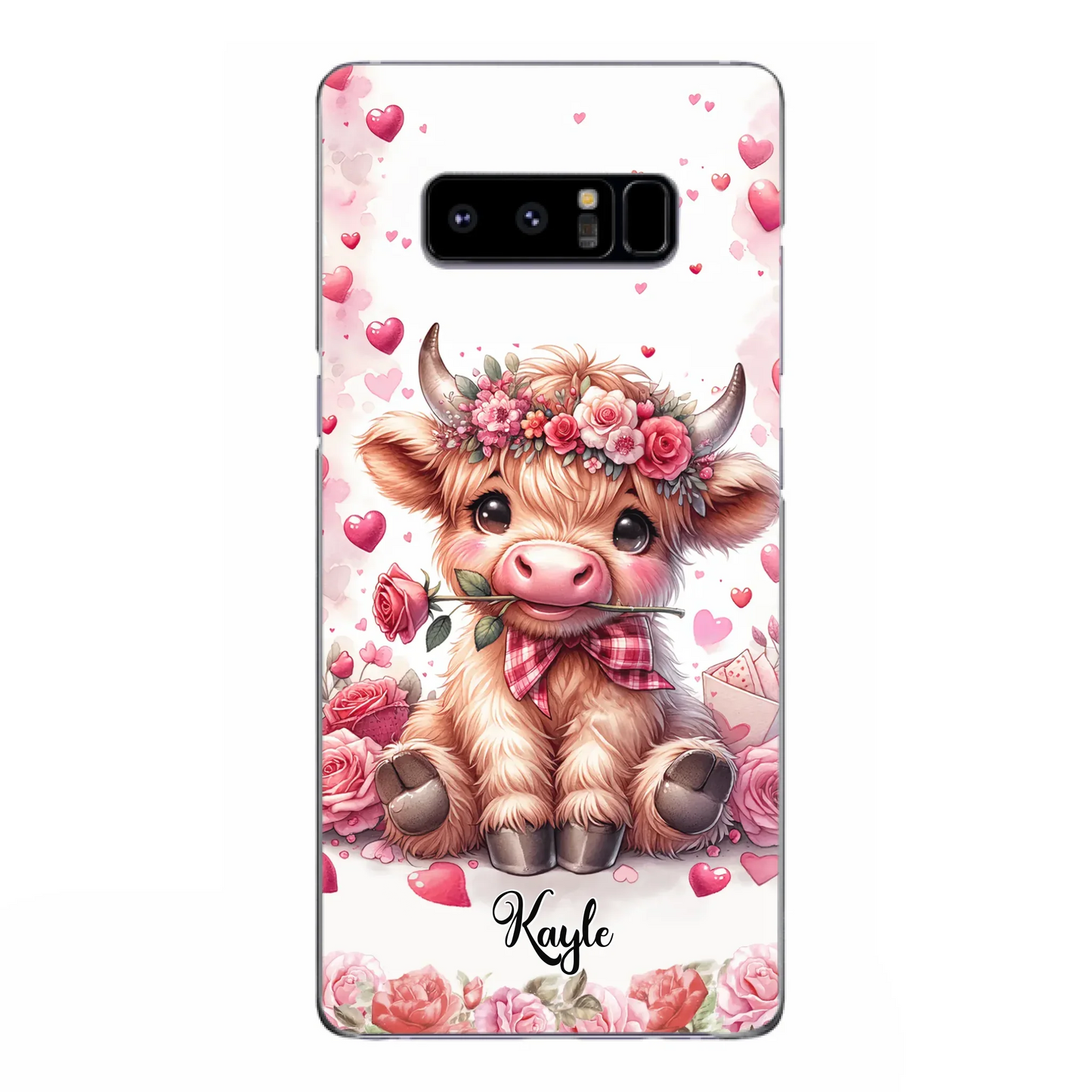 Lovely Highland Phone Case - Gift Idea For Birthday/Valentine's Day - Case For iPhone, Samsung