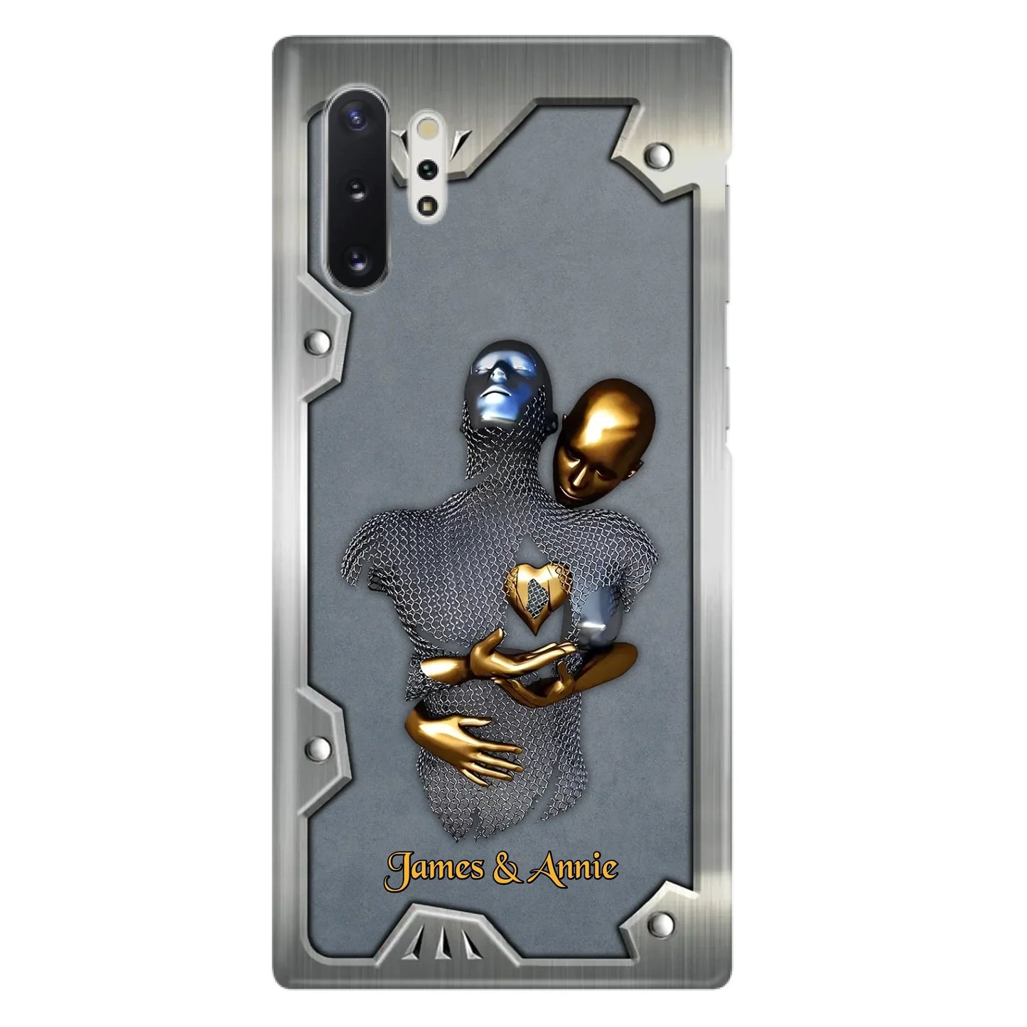 Custom Personalized Couple Phone Case - Gift Idea For Couple/ Valentines Day - Case For iPhone/ Samsung