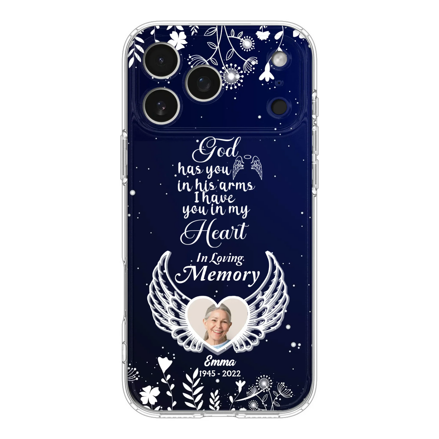 Personalized Memorial Phone Case - Memorial Gift Idea For Family - I Have You In My Heart - Case For iPhone/Samsung