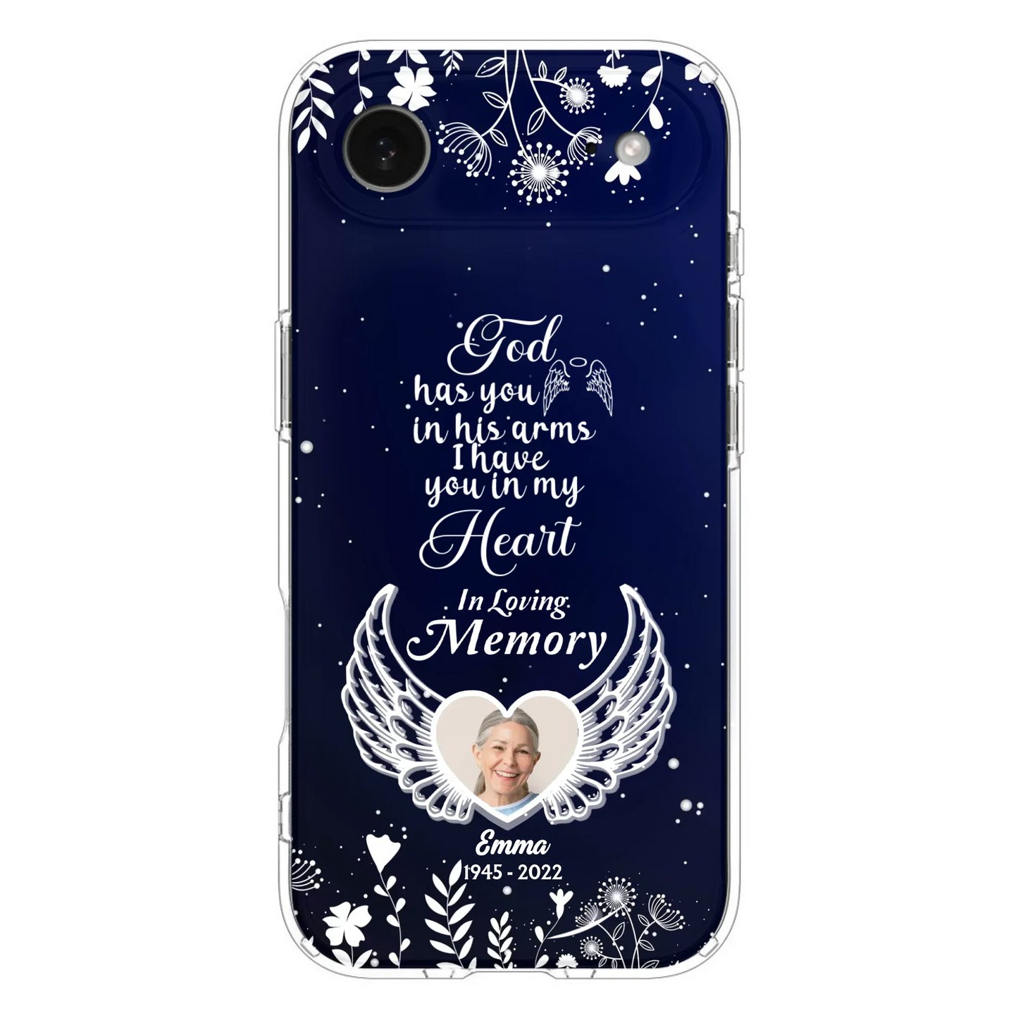 Personalized Memorial Phone Case - Memorial Gift Idea For Family - I Have You In My Heart - Case For iPhone/Samsung