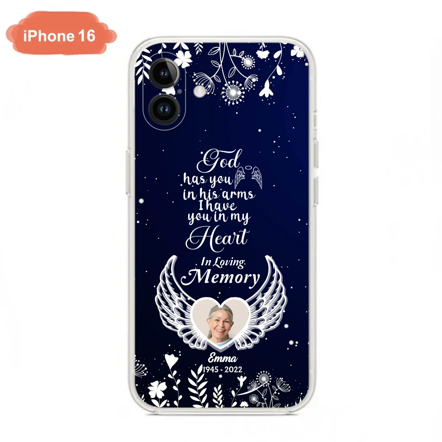 Personalized Memorial Phone Case - Memorial Gift Idea For Family - I Have You In My Heart - Case For iPhone/Samsung