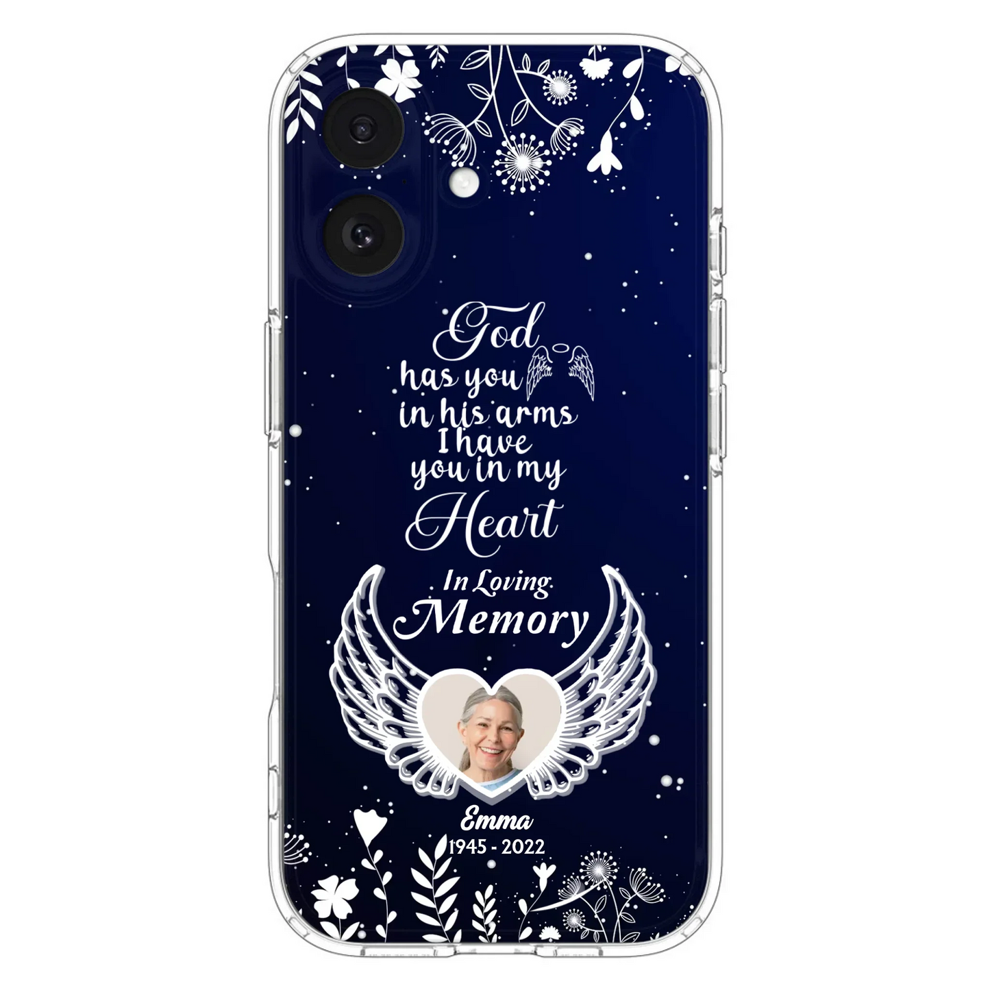 Personalized Memorial Phone Case - Memorial Gift Idea For Family - I Have You In My Heart - Case For iPhone/Samsung