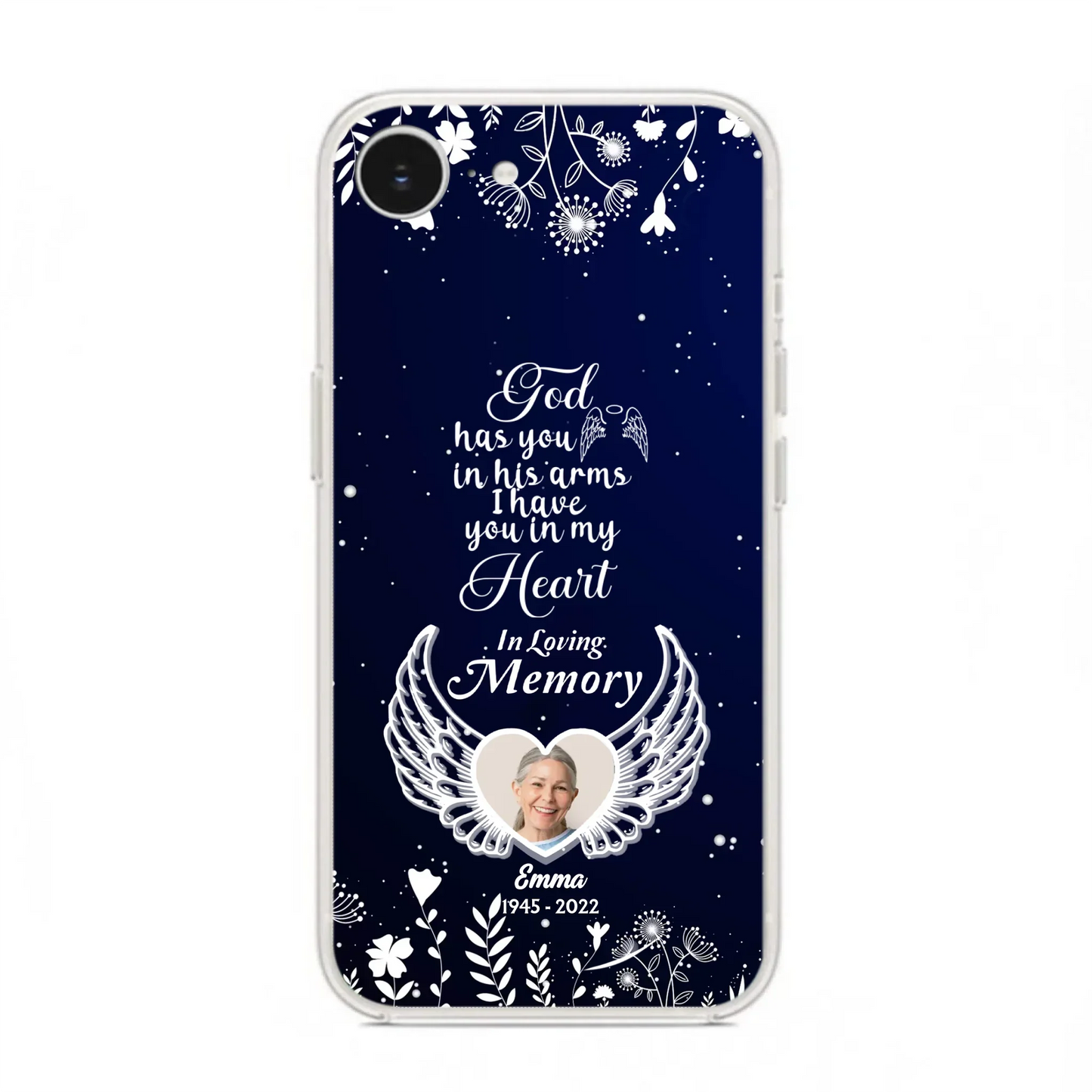 Personalized Memorial Phone Case - Memorial Gift Idea For Family - I Have You In My Heart - Case For iPhone/Samsung
