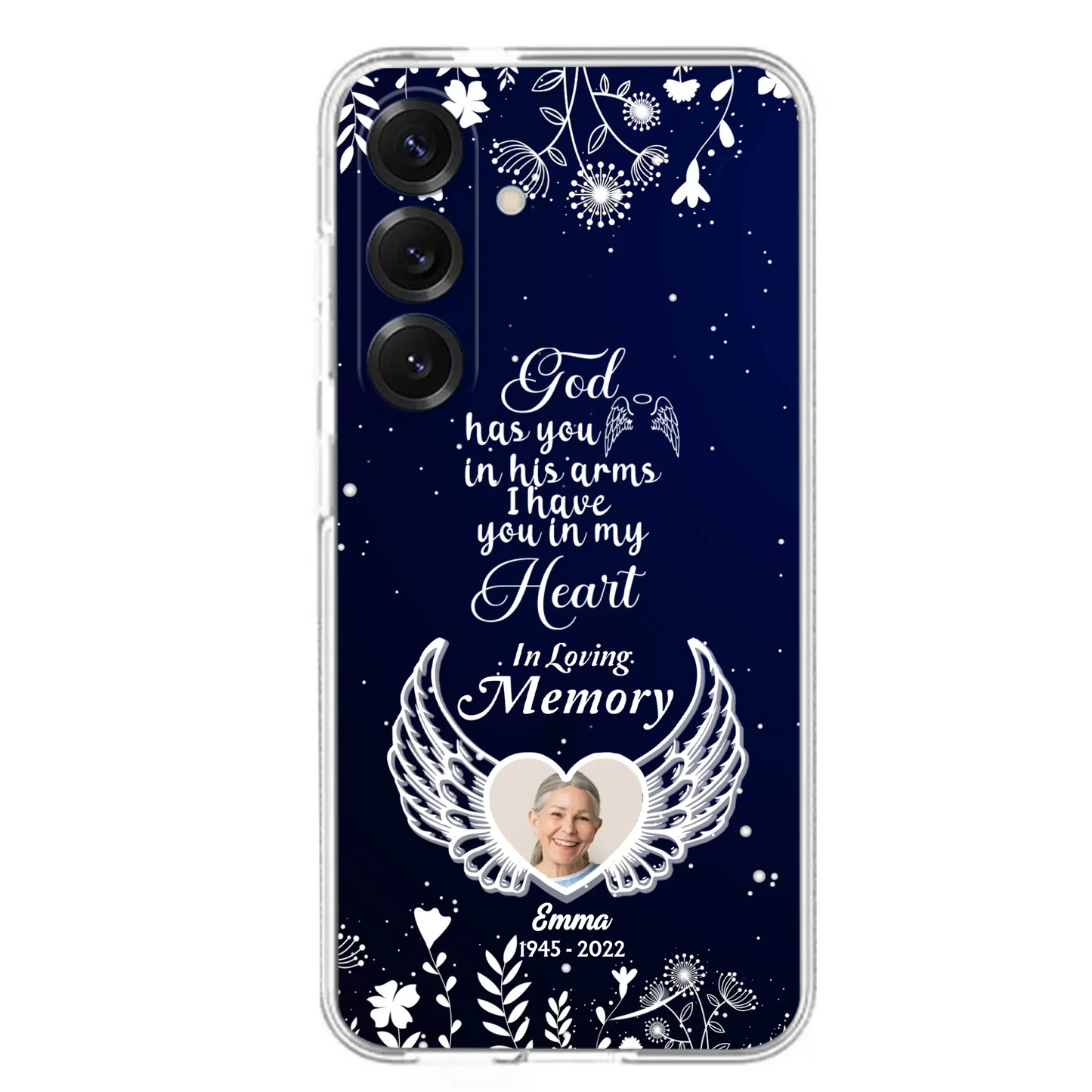 Personalized Memorial Phone Case - Memorial Gift Idea For Family - I Have You In My Heart - Case For iPhone/Samsung
