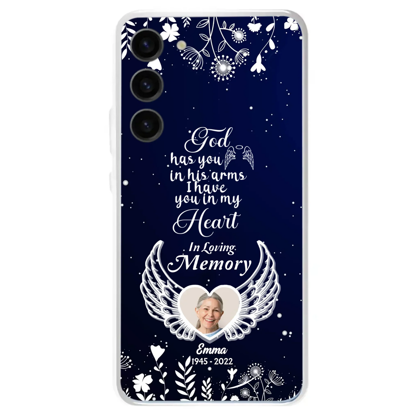 Personalized Memorial Phone Case - Memorial Gift Idea For Family - I Have You In My Heart - Case For iPhone/Samsung