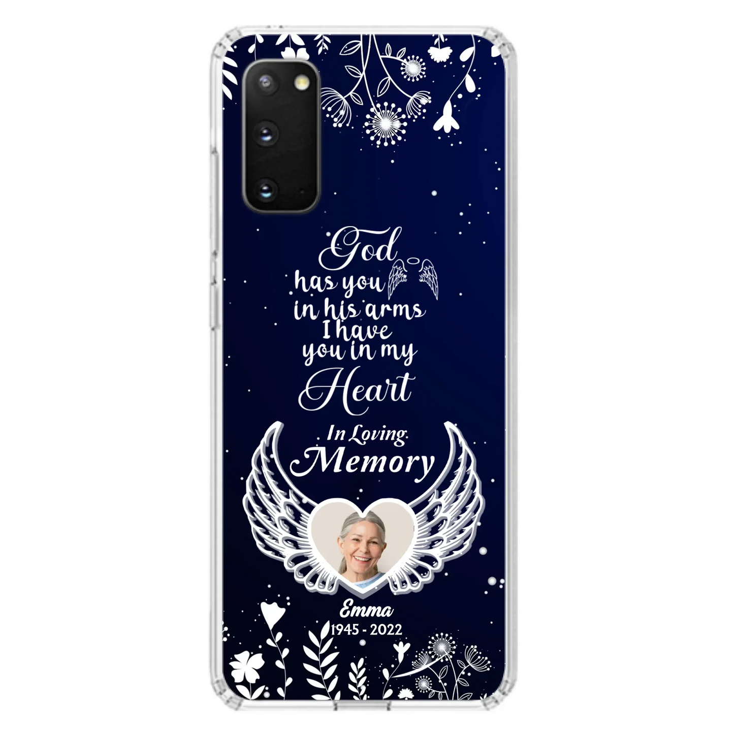 Personalized Memorial Phone Case - Memorial Gift Idea For Family - I Have You In My Heart - Case For iPhone/Samsung