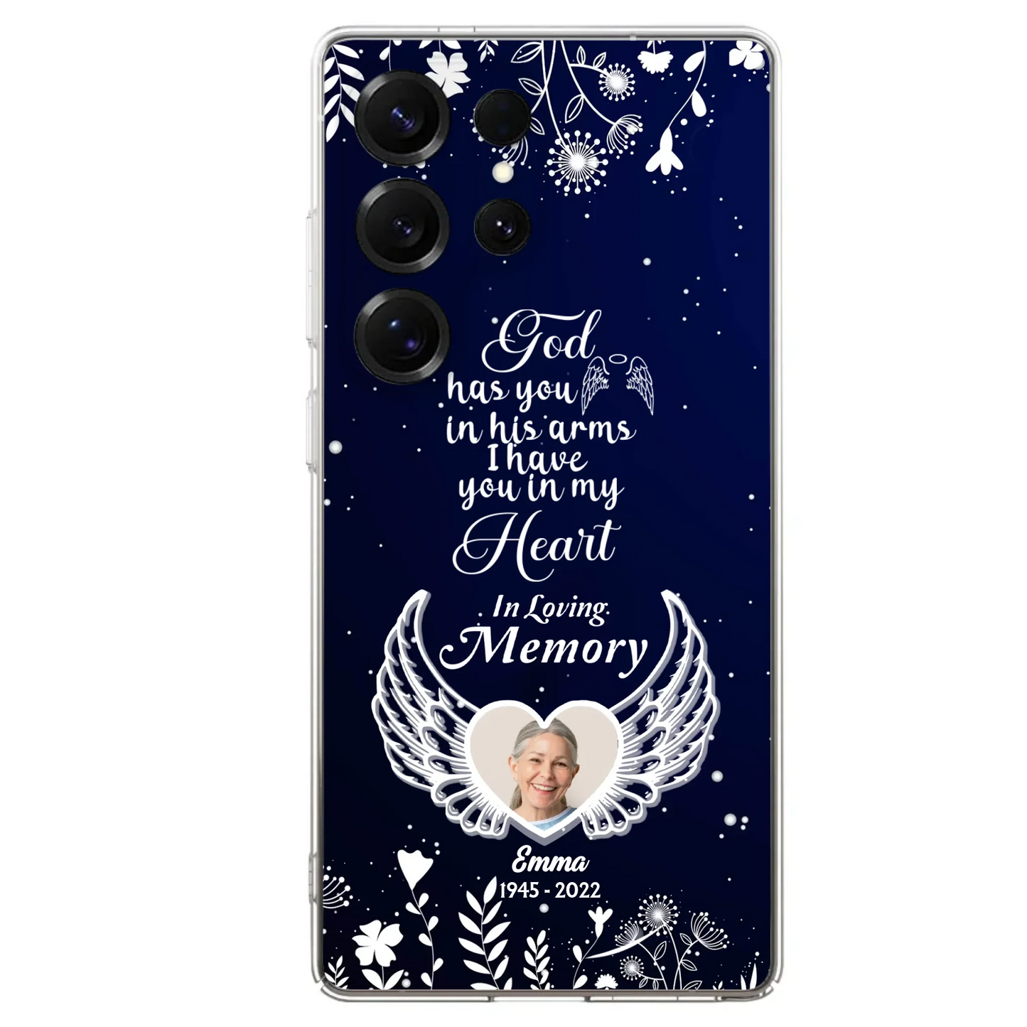 Personalized Memorial Phone Case - Memorial Gift Idea For Family - I Have You In My Heart - Case For iPhone/Samsung