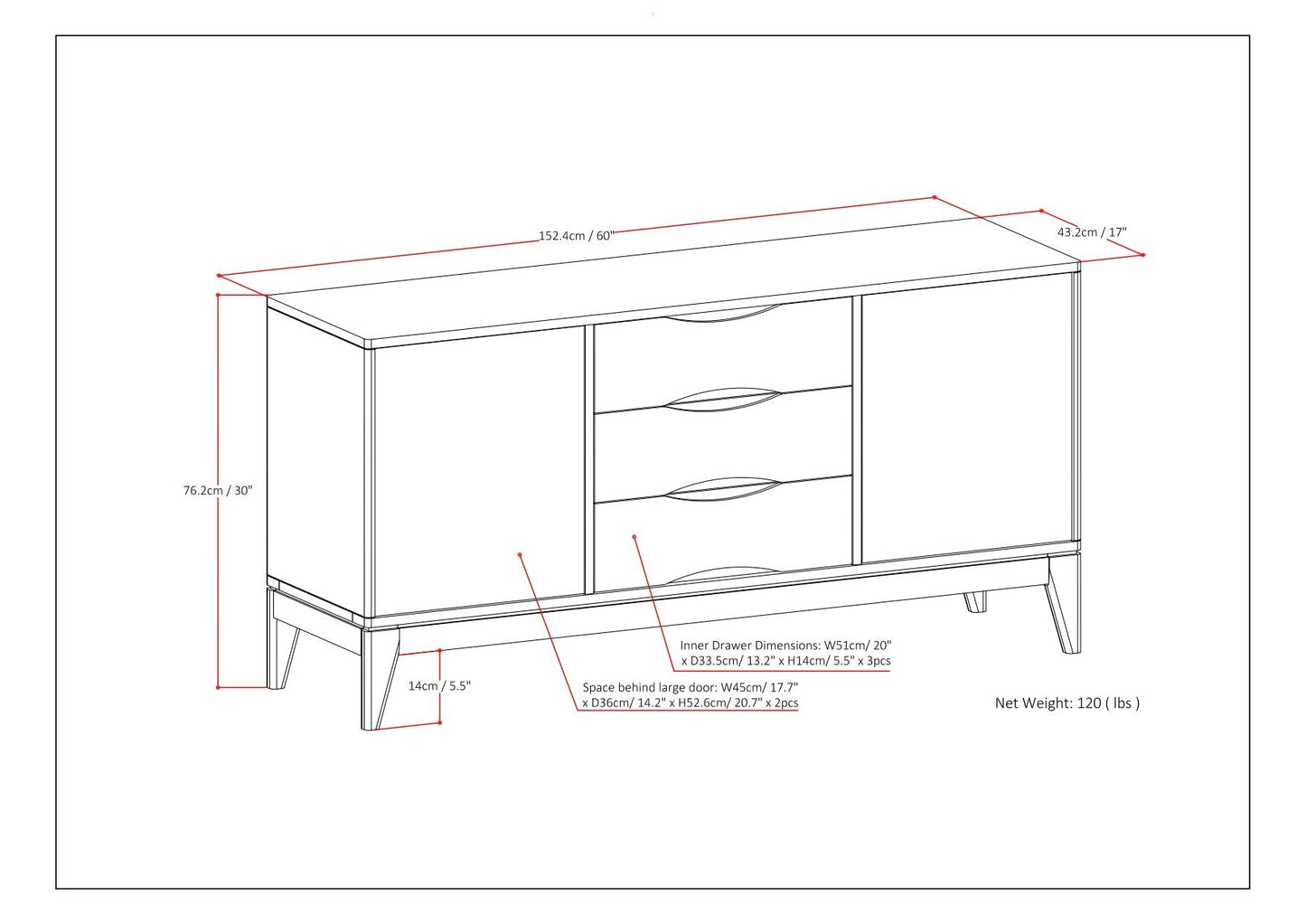 Harper - Sideboard Buffet