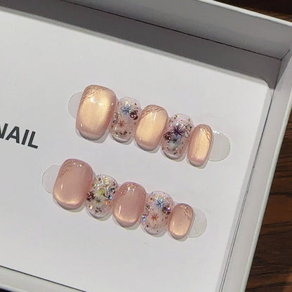0988- Handmade press on nails fake nails removable