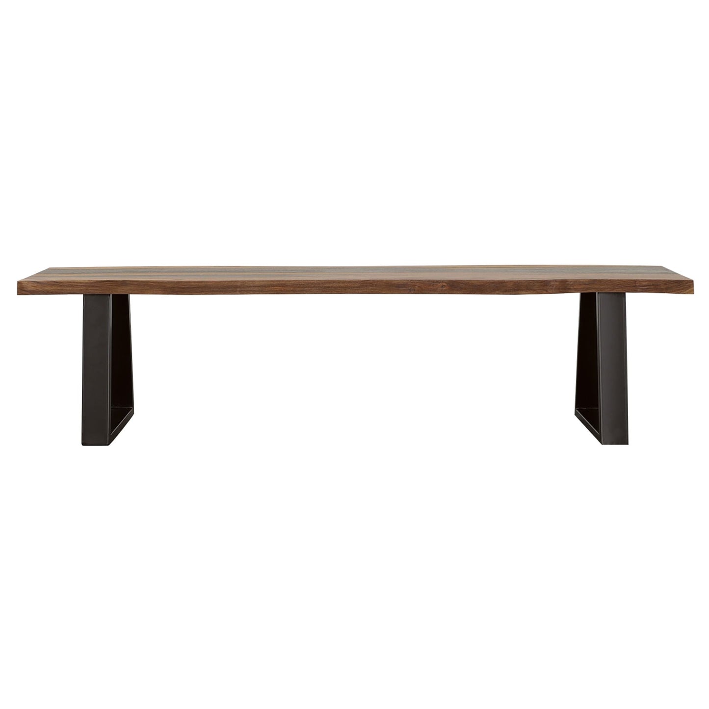 Wobegon - Rectangular Dining Bench - Gray