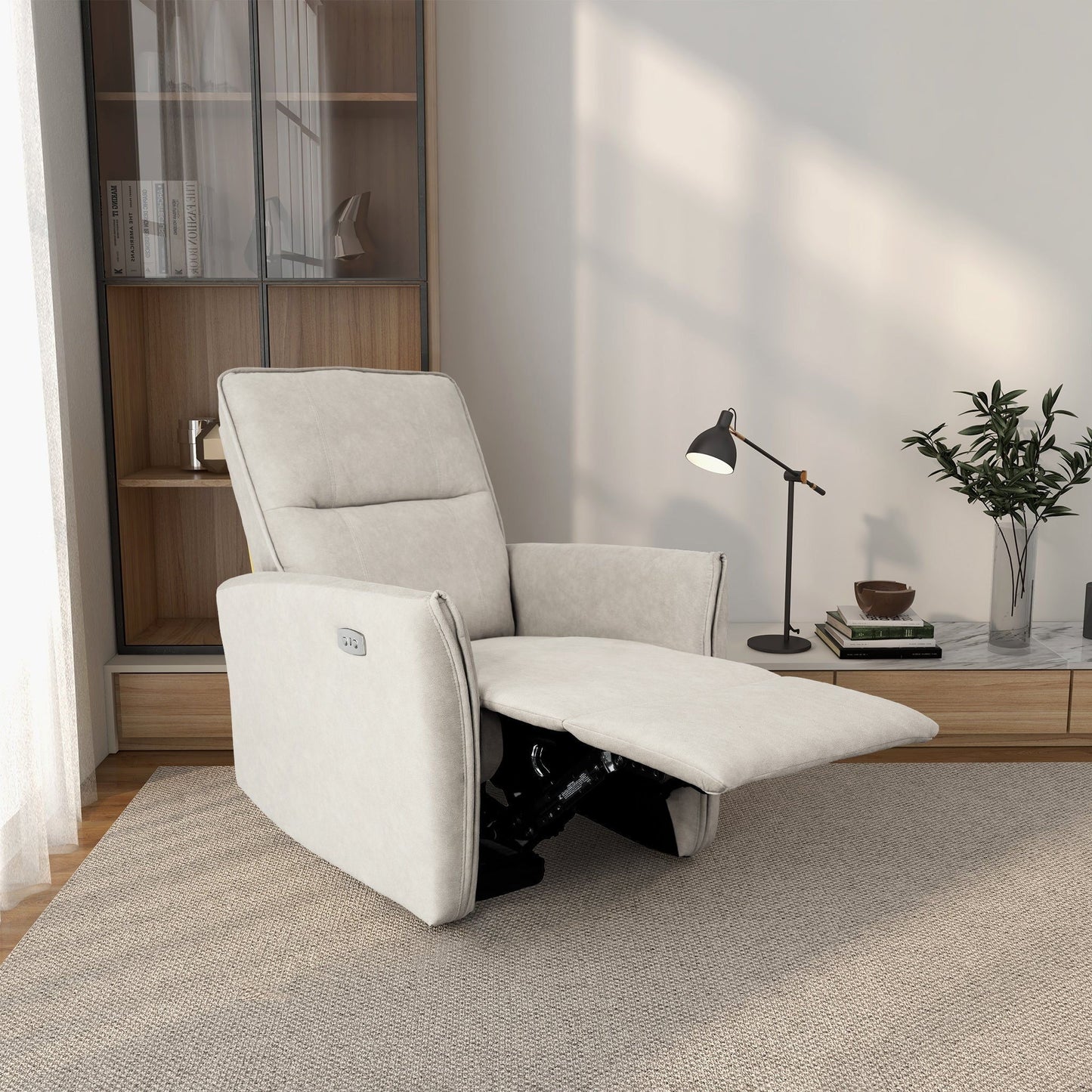 Asheville - Suede Recliner Chair