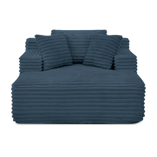 Chaise Lounge Sofa Bed With Deep Seat For Living Room