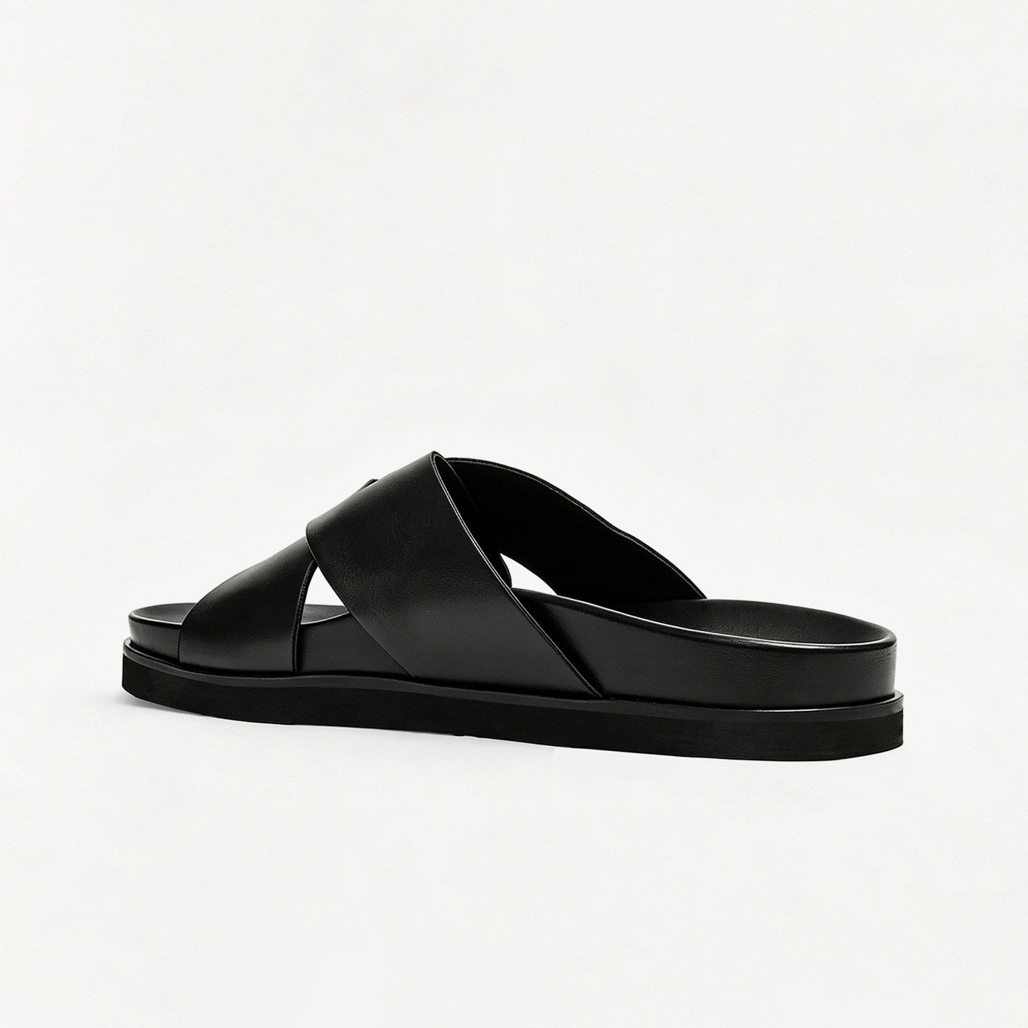 Men's Summer Breathable Cross-style Casual Fashionable Open-toe Slippers