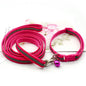 Pet Cloth Leash With Reflective Strip For Dogs