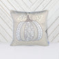 Lace Embroidered Pumpkin Throw Pillow – Set of 2