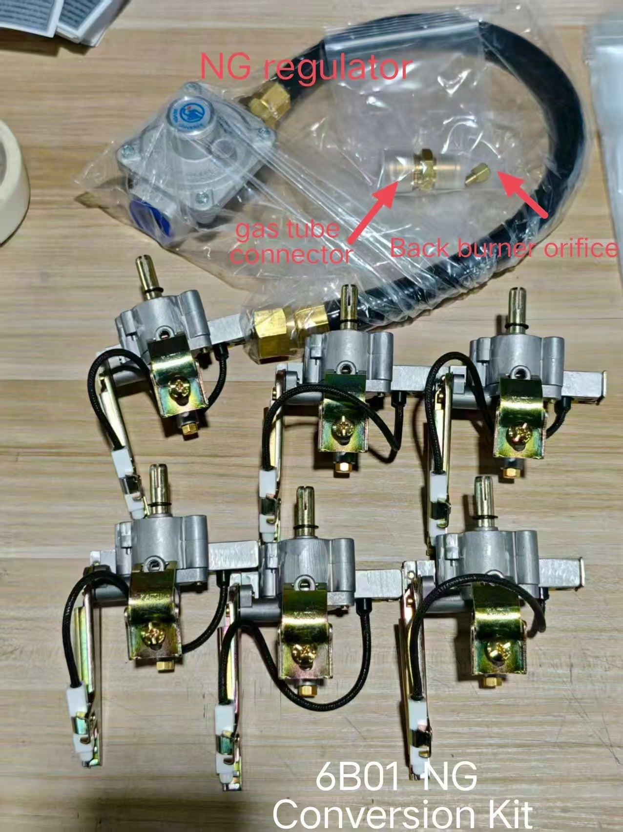 6B01 Propane to Natural Gas Conversion Accessory