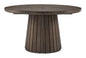 Kavanaugh - Round Dining Table - Weathered Kona Brown