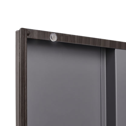 Metal Storage Cabinet With Locking Doors And Adjustable Shelf, Folding Filing Storage Cabinet, Folding Storage Locker Cabinet For Home Office, School, Garage