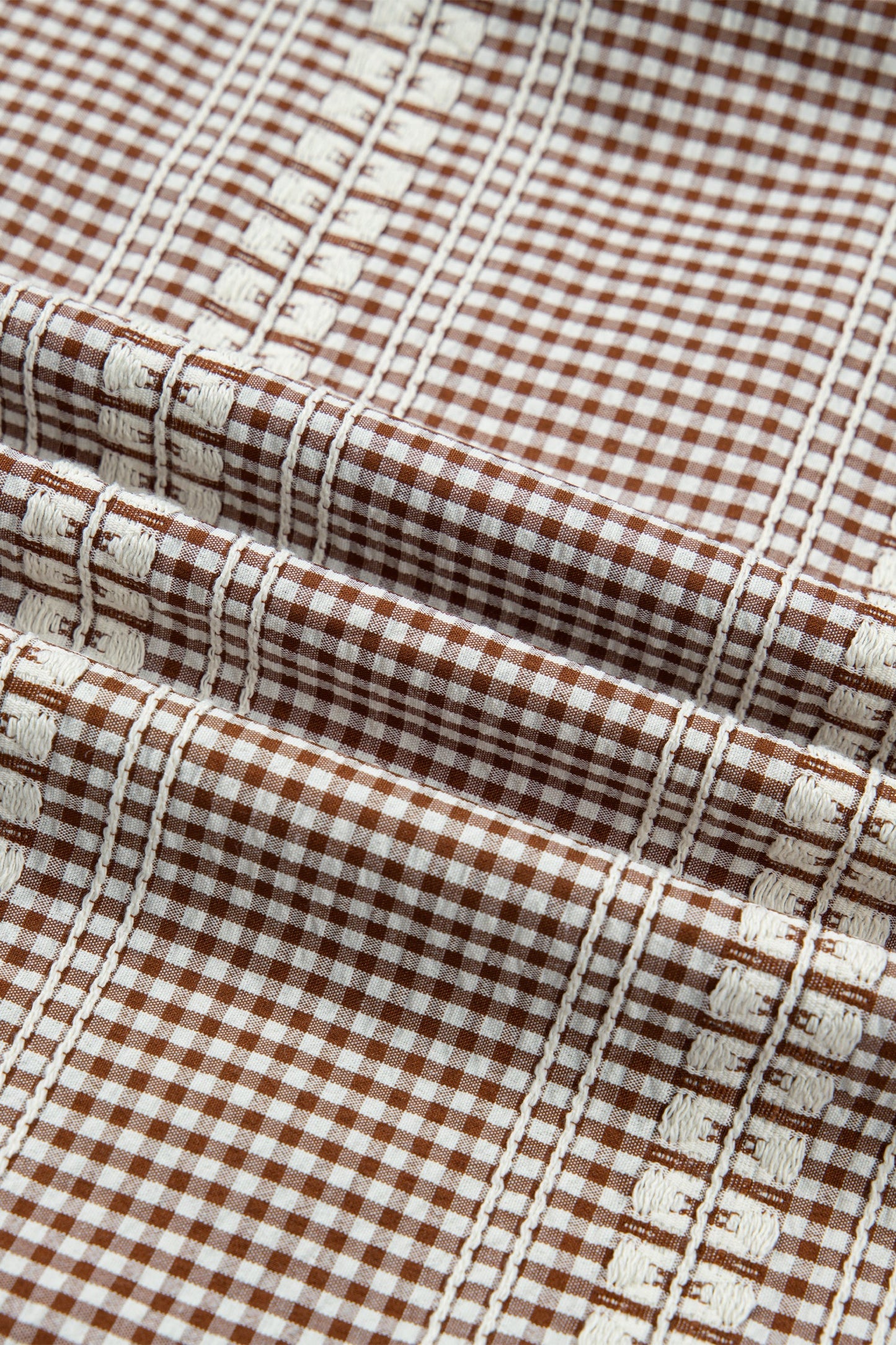 Maggie Puff Sleeve Gingham Blouse