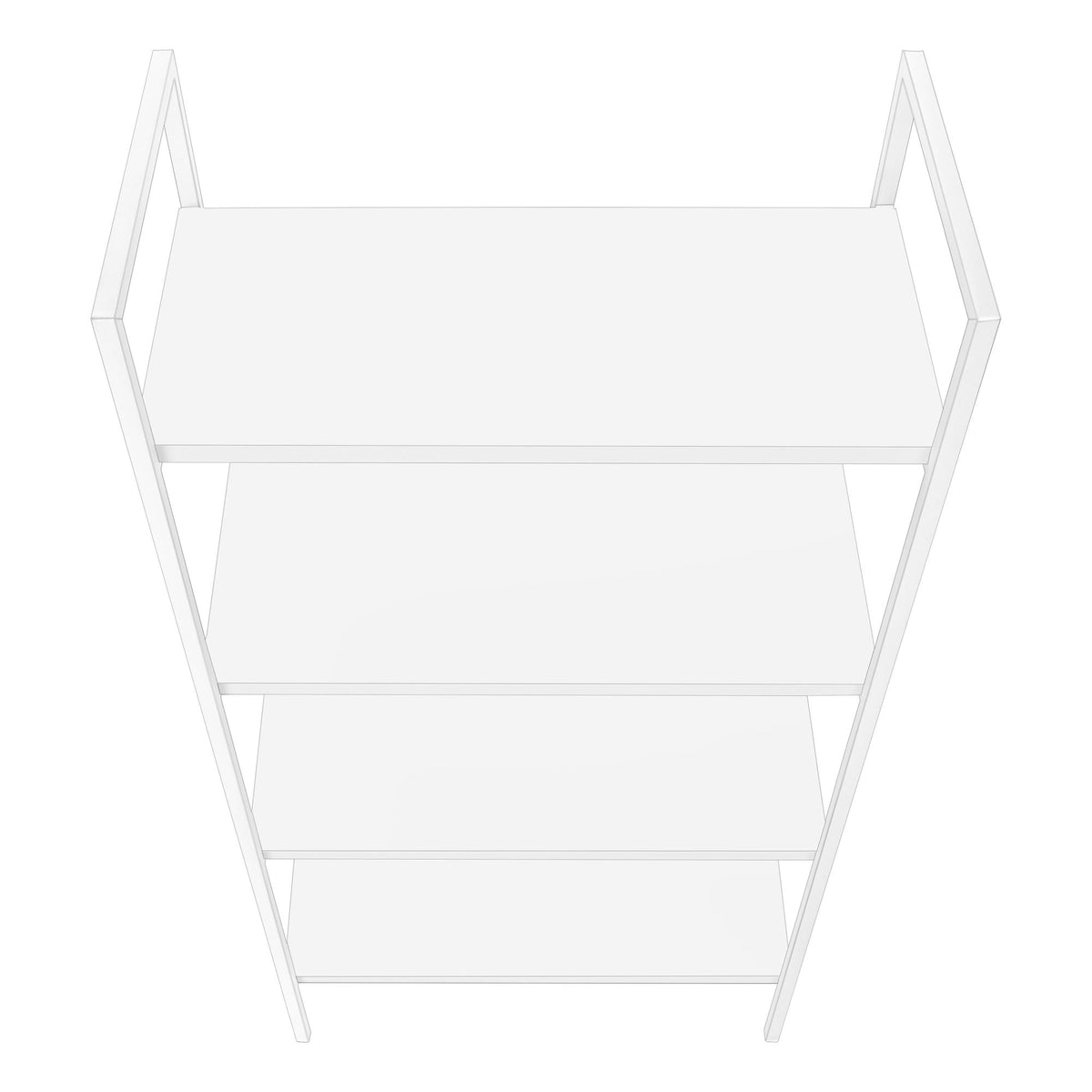 Bookshelf, Bookcase, 4 Tier, Office, Bedroom, Contemporary, Modern