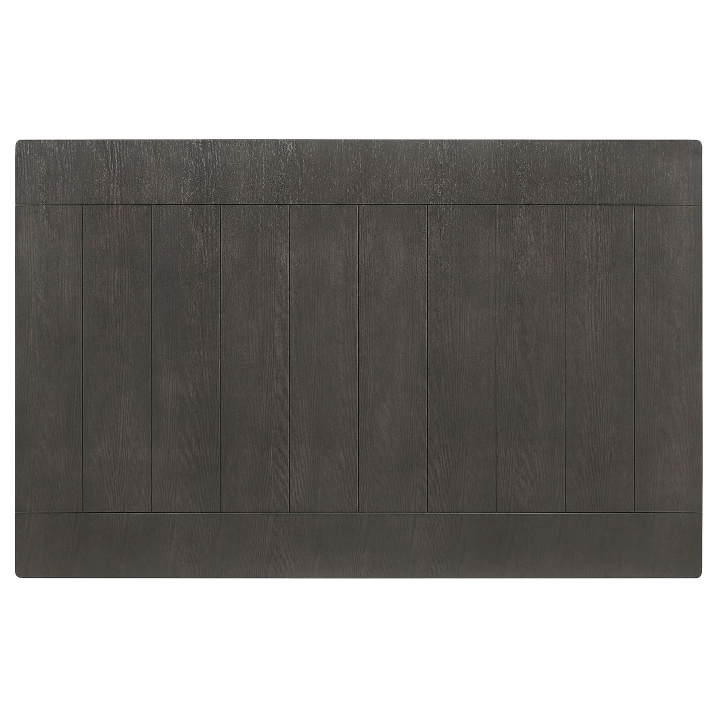 Dexter - Rectangular Plank Top Dining Table - Dark Gray