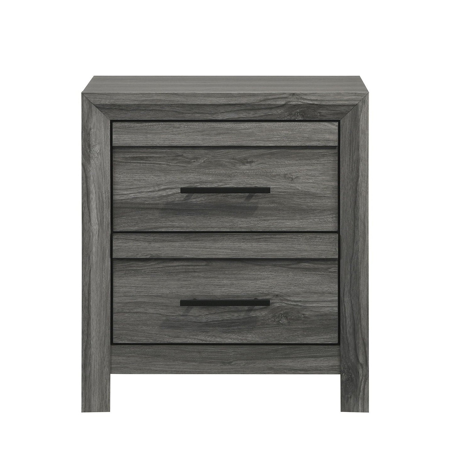 Denver - 2 Drawer Nightstand - Gray