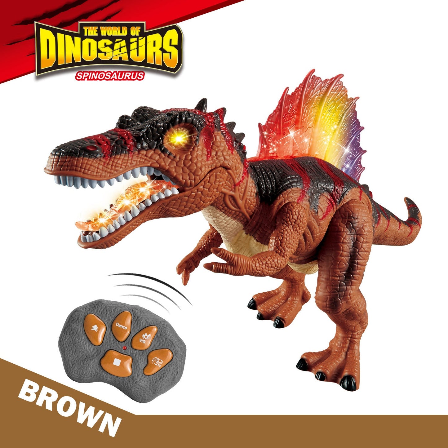 Remote Control Dinosaur Spray Electric Toy