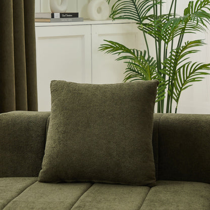 Modular Sectional Sofa With 2 Pillows, Symmetrical Design