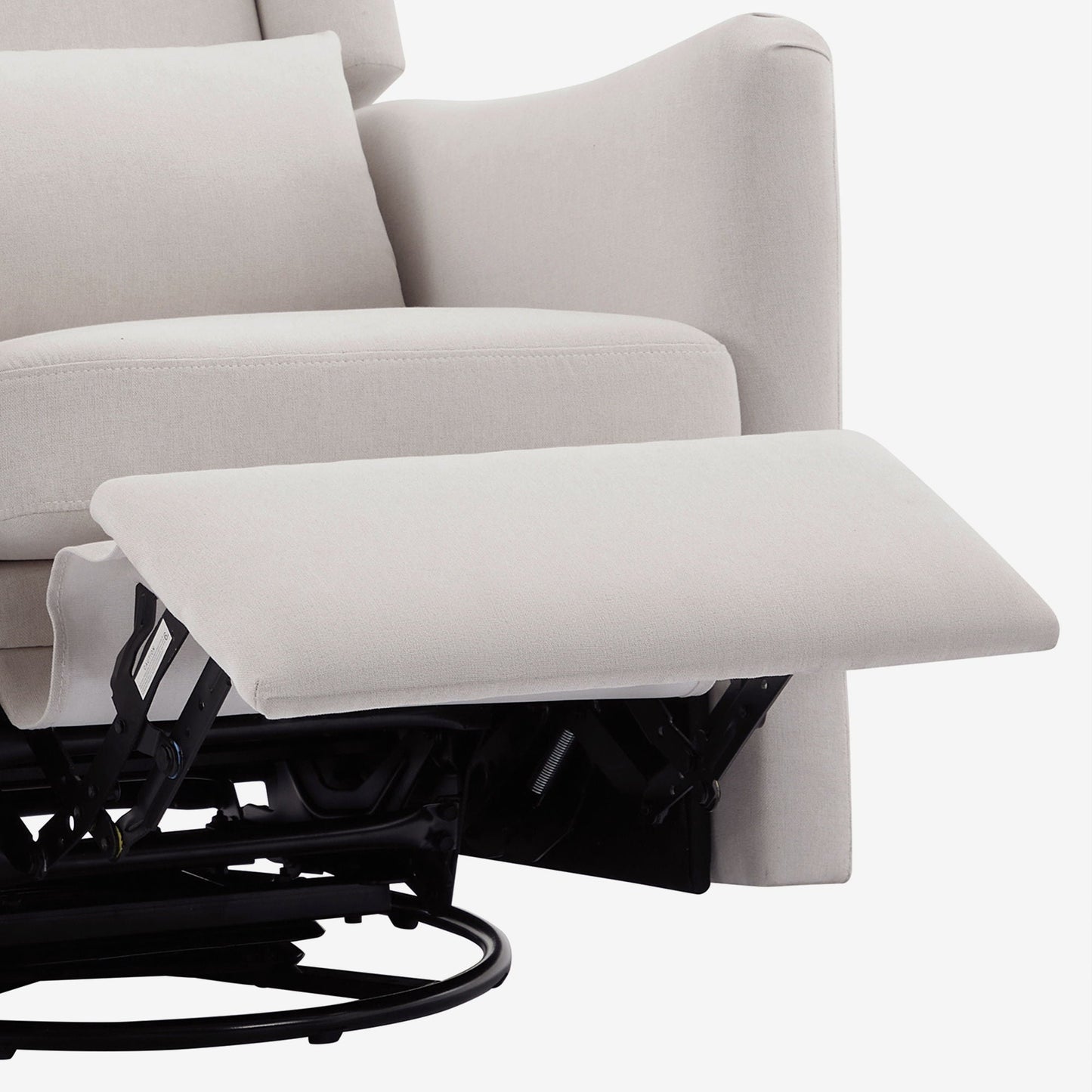 Wide Wingback Swivel Glider Rocker Recliner Chair