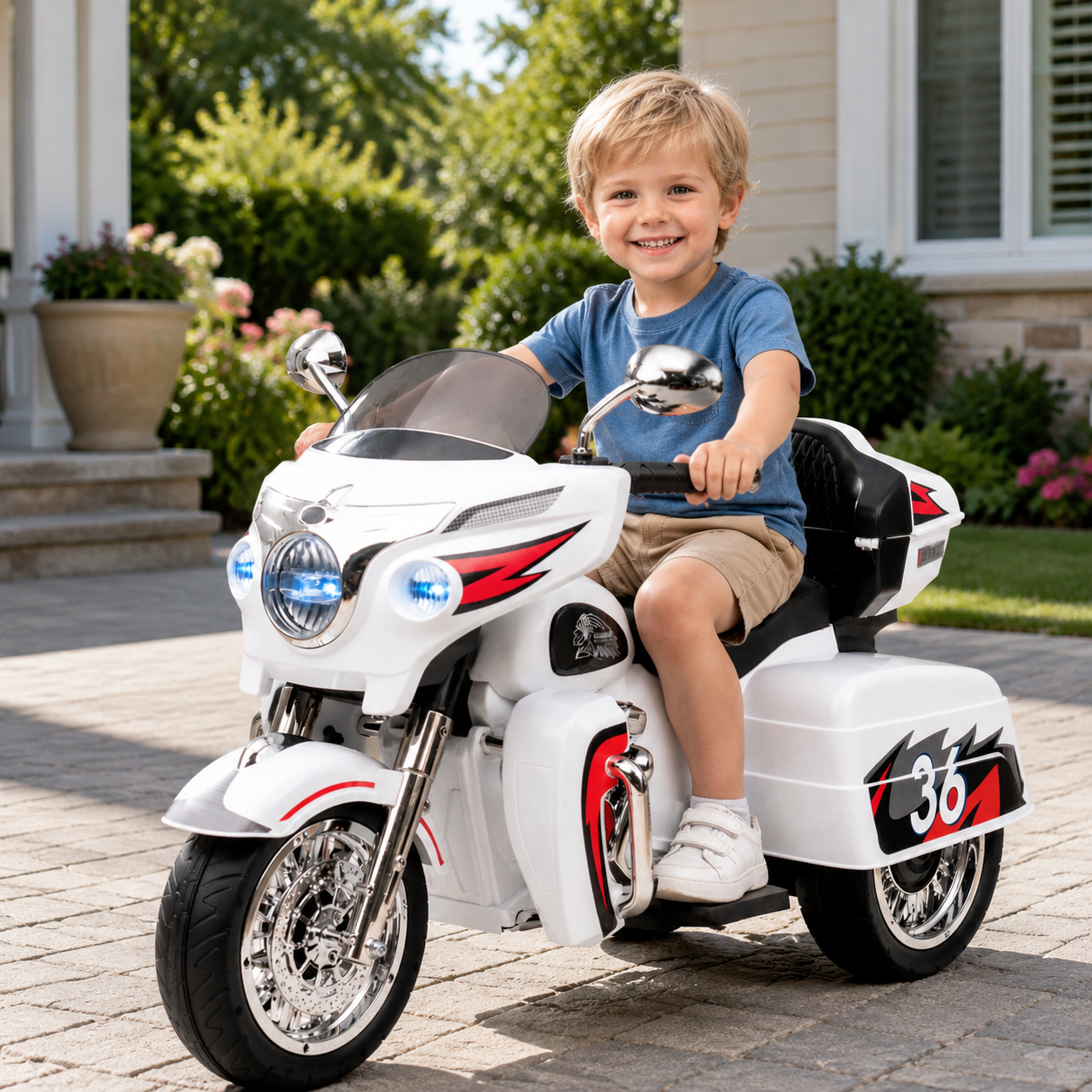 12V Kids Ride-On Motorcycle