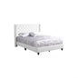 Upholstered Nailhead Trim Chic Bed