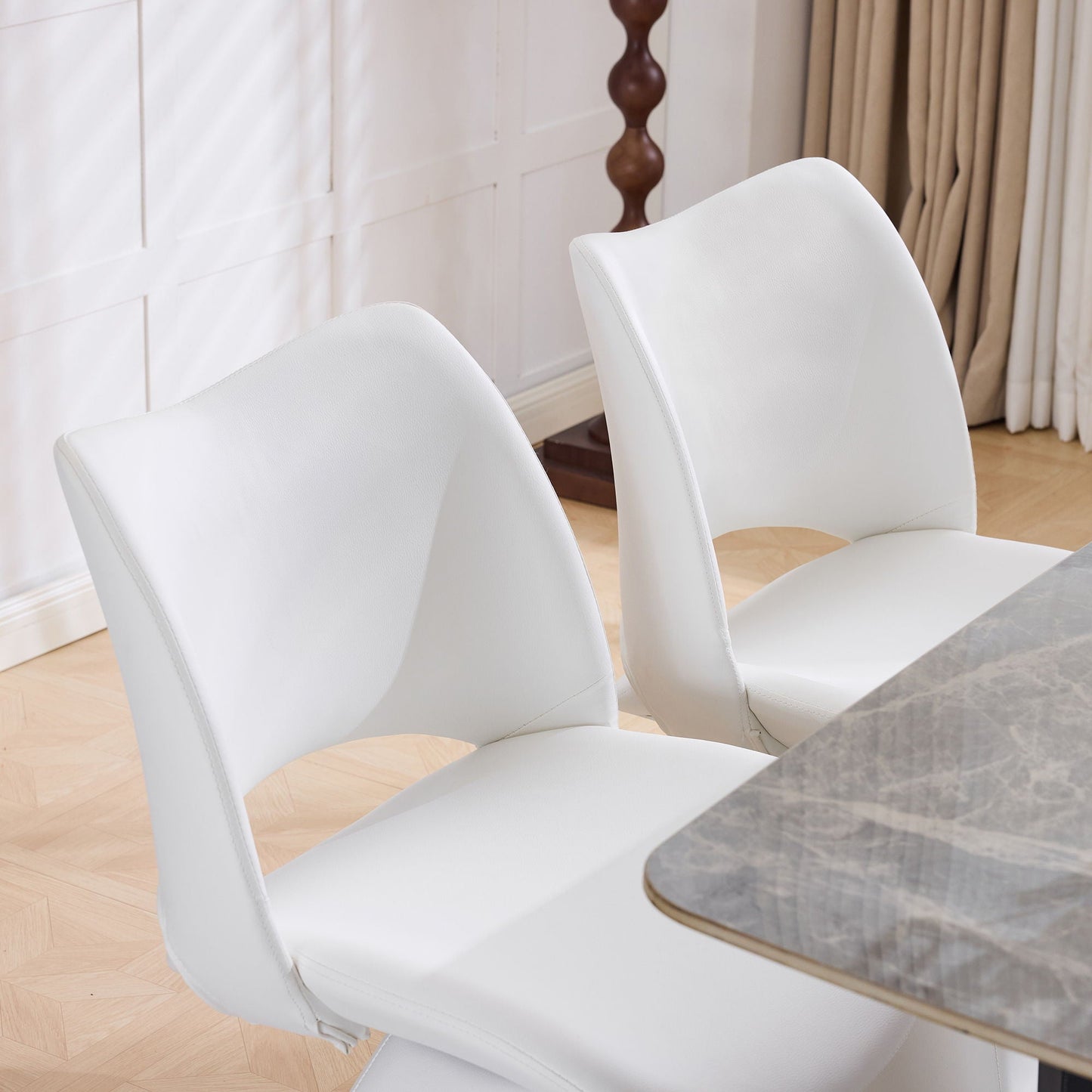 Modern Swivel Dining Chair With High Back