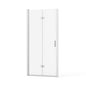 Frameless Bi Fold Shower Doors 30" W X 72" H - Chrome