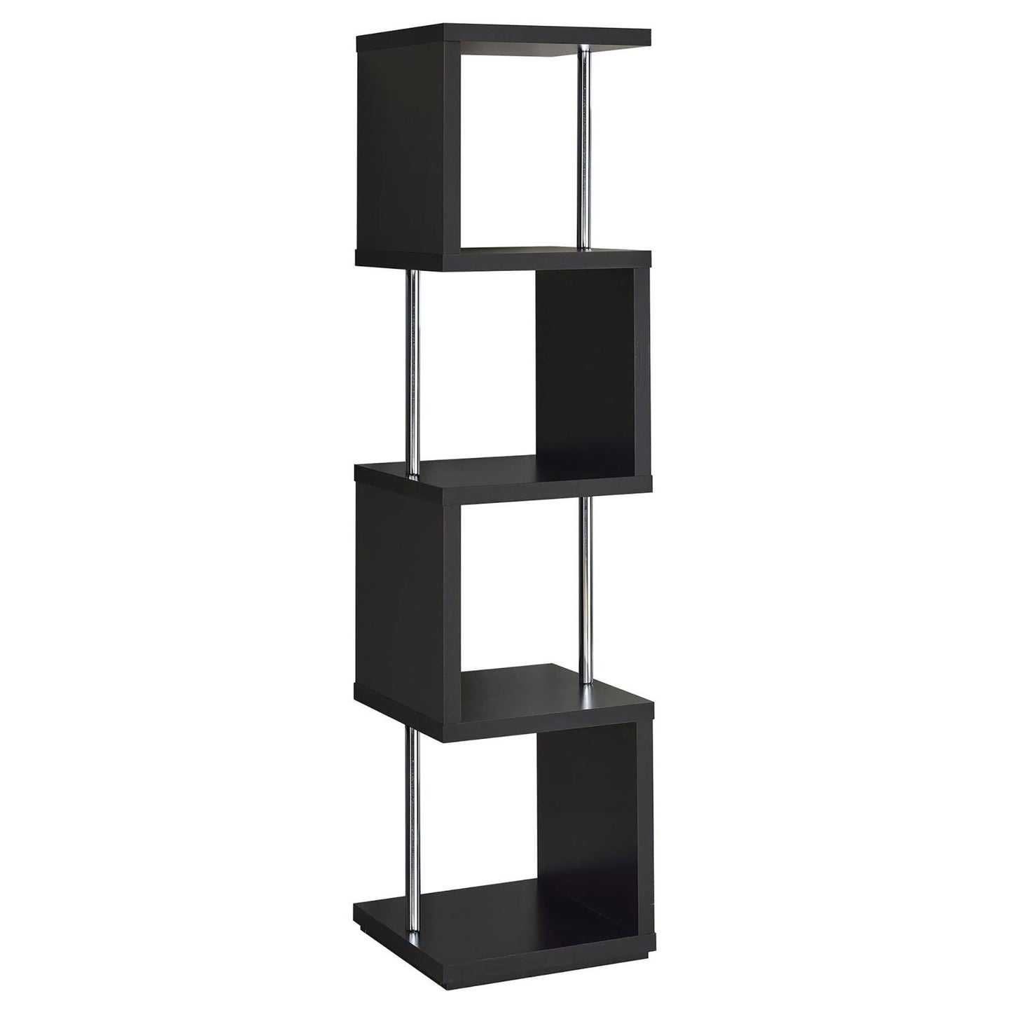 4 Tier Bookcase With Accents