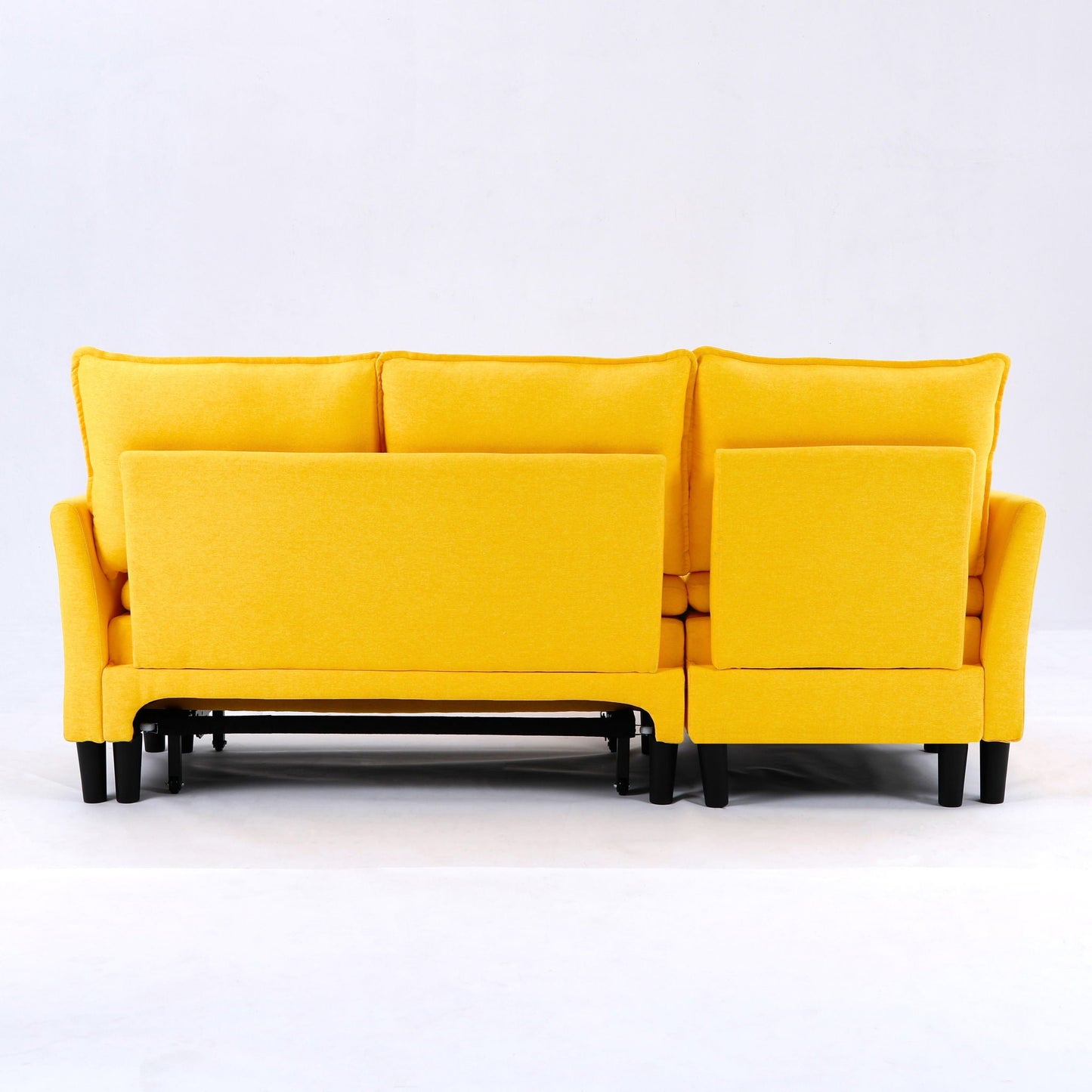 L-Shaped Reversible Chaise Sectional Sofa With Storage