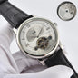 Dual-calendar Fashion Business Steel-belt Watch