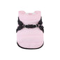 Insulated Fleece-lined Dog Vest With Chest And Back Zipper To Prevent Pinchingessential Winter Clothing For Your Pup