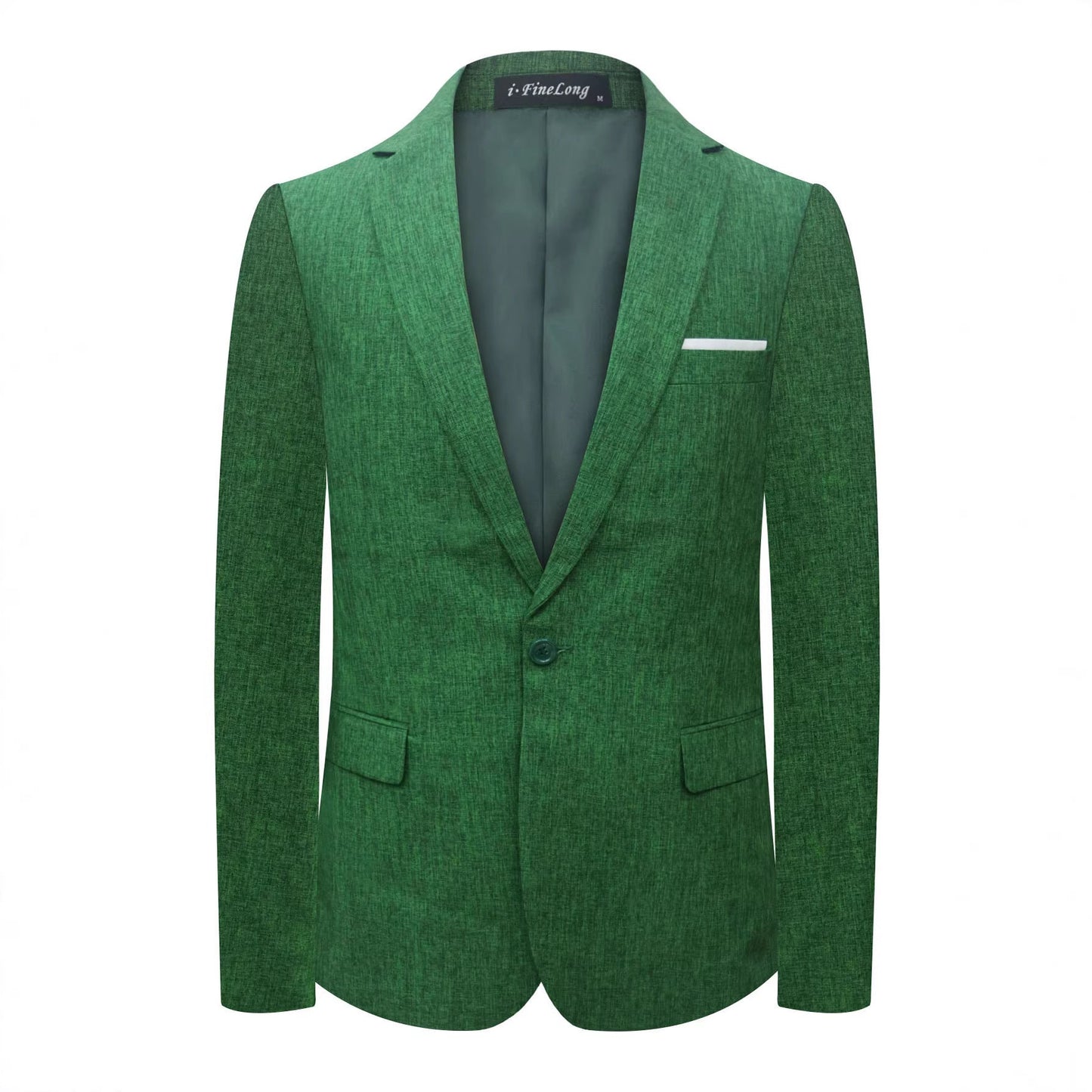 Mens Casual Solid-colormulti-color Suit Jacket