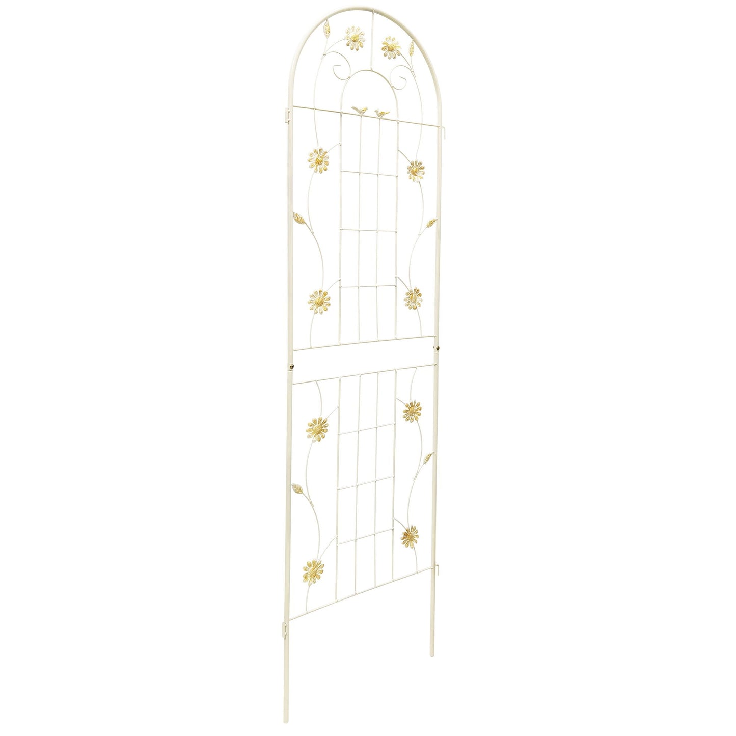 Metal Garden Trellis Rustproof Trellis For Climbing Plant Outdoor Flower Support