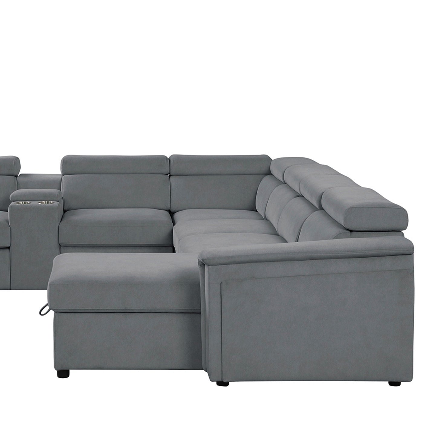 Harvey - Power Recliner Sleeper Sectional