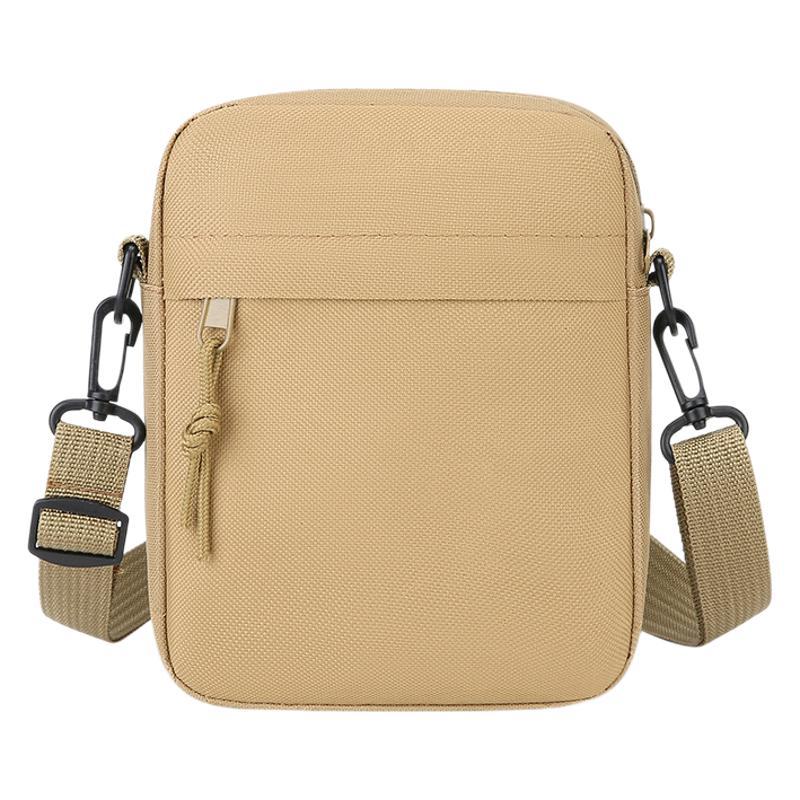 Simple Men's Bag Solid Color Single-shoulder Mini Casual