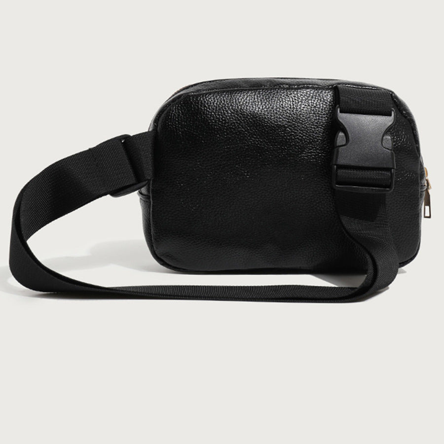 Adjustable Fashionable Solid-color Everyday Waist Bag