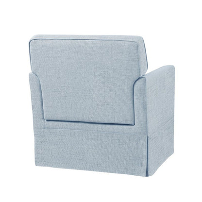 Timeless - Accent Armchair With Classic Track Arm Silhouette And Skirted Base