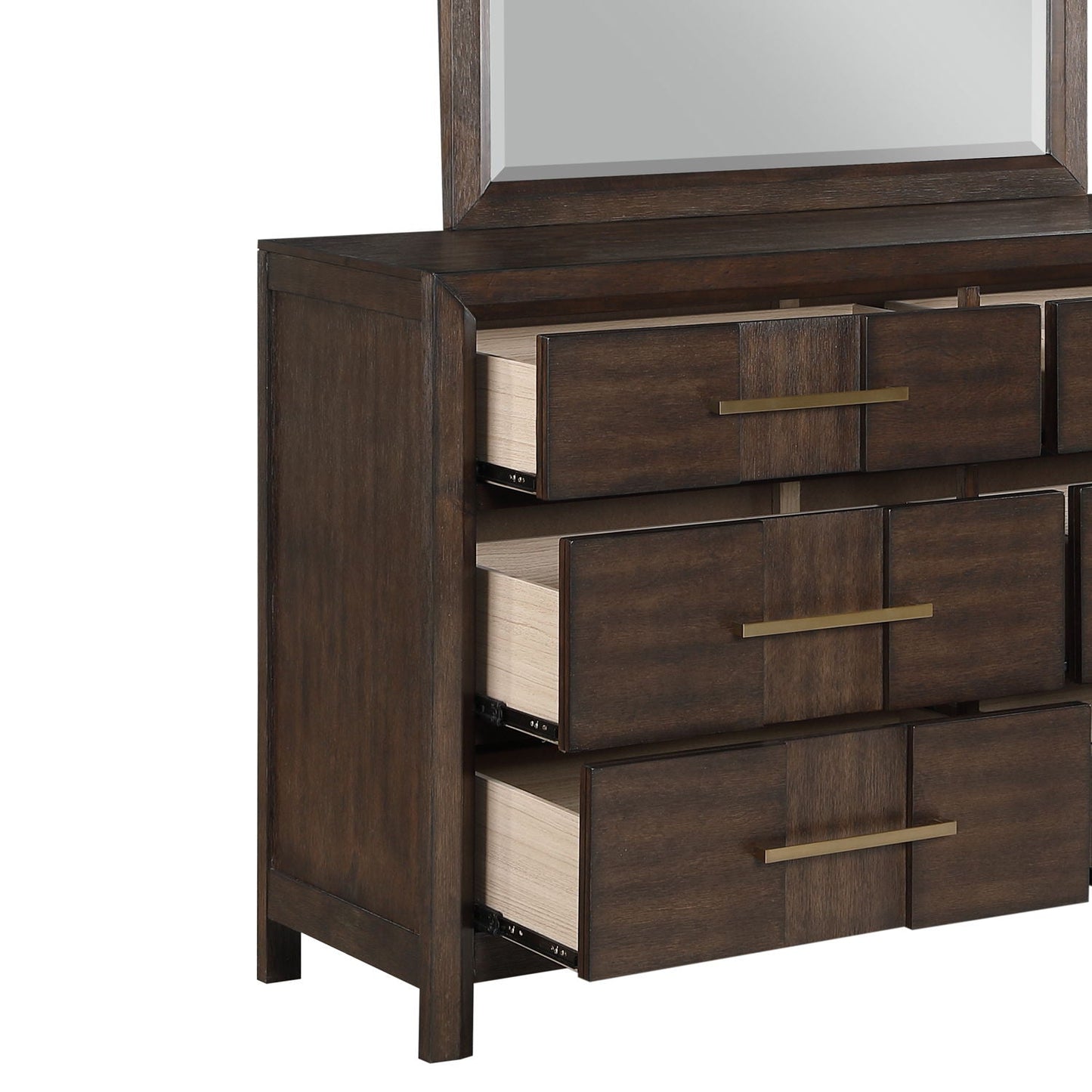 Kenzo - 6 Drawer Dresser - Walnut