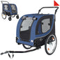 2-in-1 Bike Trailer & Pet Stroller for Dogs up to 100lbs