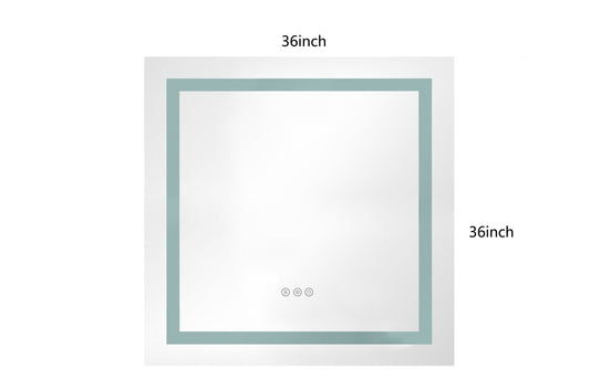 36 x 36 Inch LED Bathroom Mirror