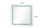 36 x 36 Inch LED Bathroom Mirror