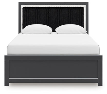 Zuraleus - Upholstered Panel Bed