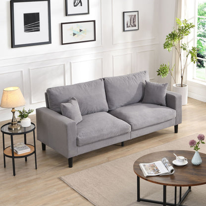 Modern Upholstered Resilience Three Seater Sofa